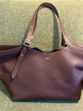 Coach Leather Tote in Brown